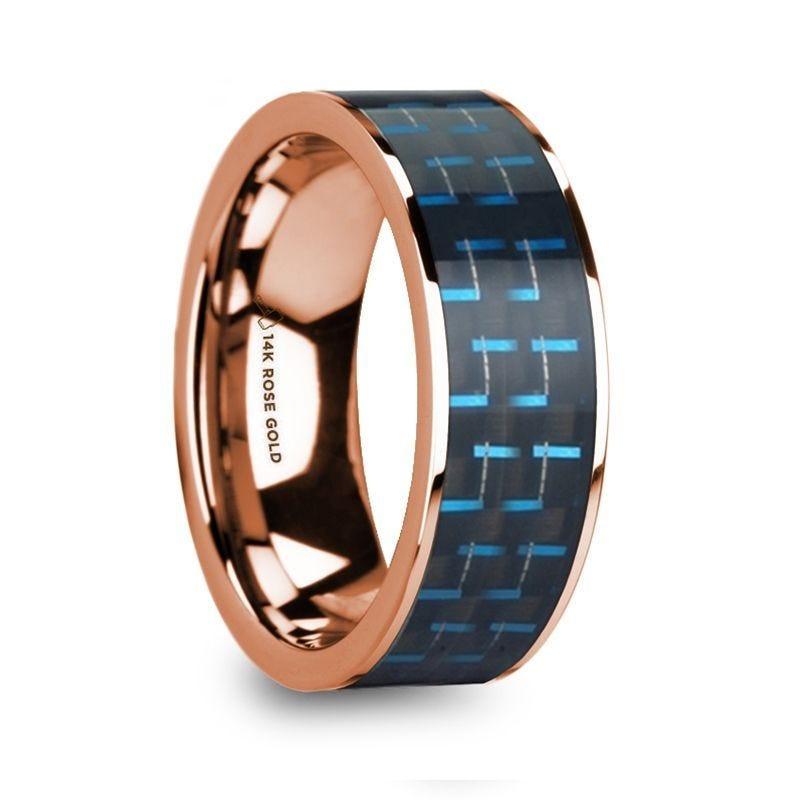 NUNCAD Tungsten Ring 4/6/8/10mm Black/Blue/Gold/Rose Gold/Silver Groove